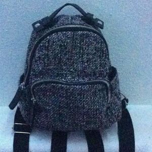 Small black backpack